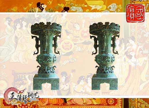 曾侯乙銅尊，武漢東湖賓館雕塑
